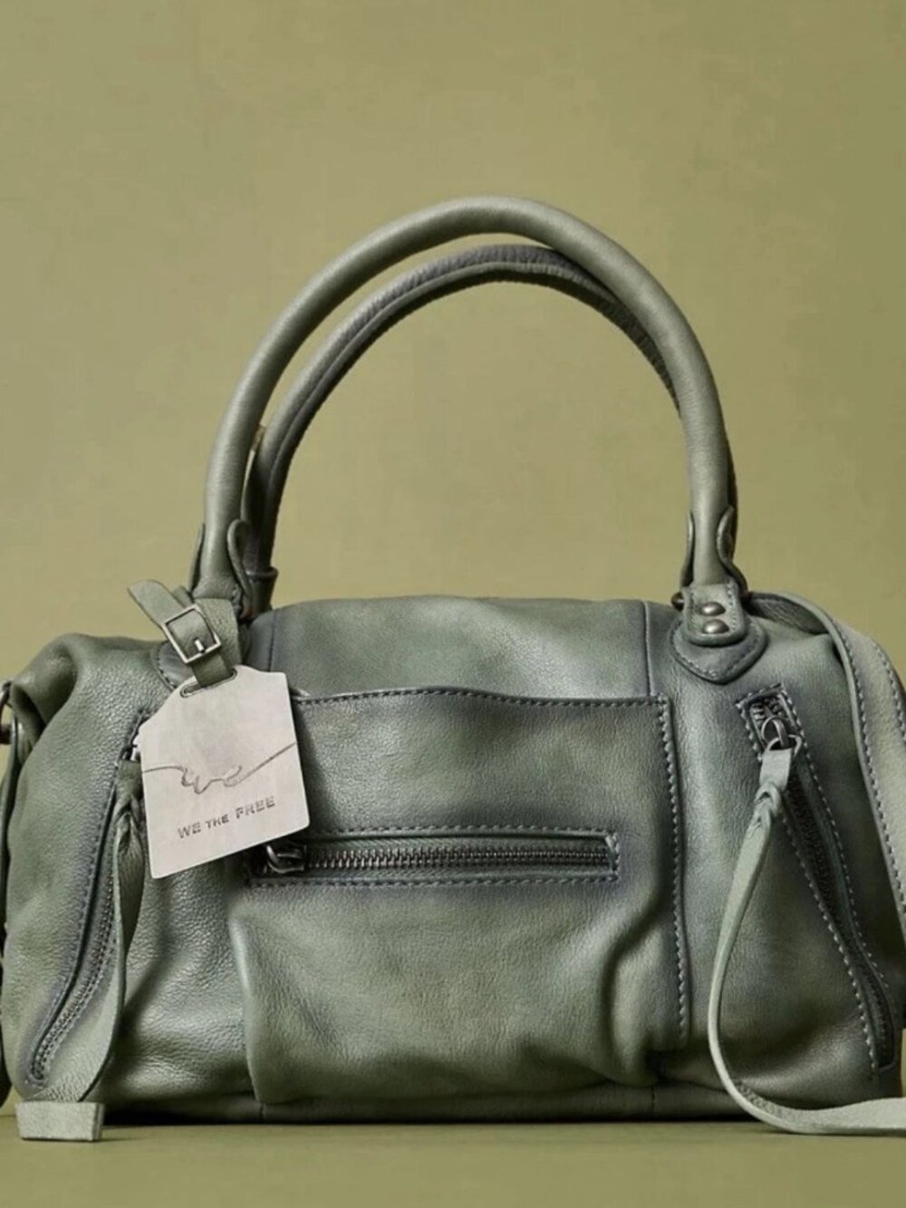 Free People (Secret Sage) We The Free Baby Emerson Tote Bag - Picture 4 of 5